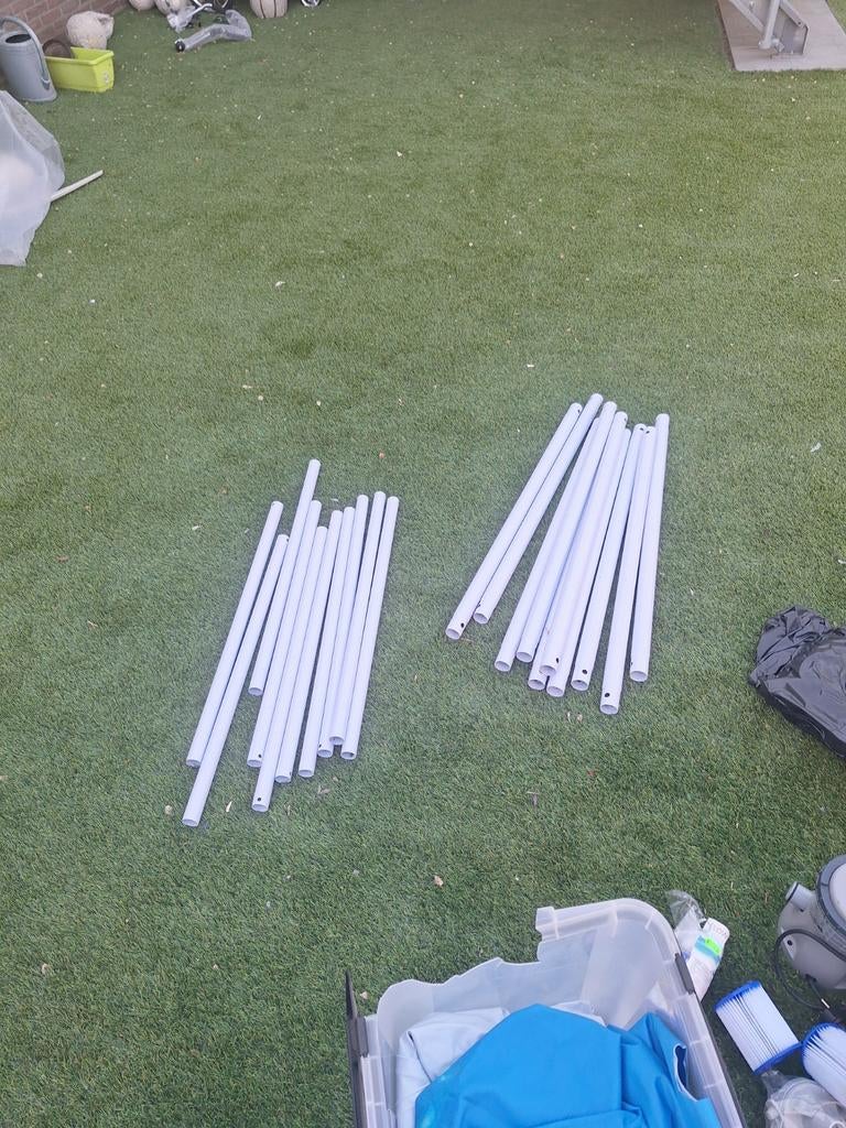 Ronde zwembad 300cm, Caravans en Kamperen, Tentaccessoires, Ophalen