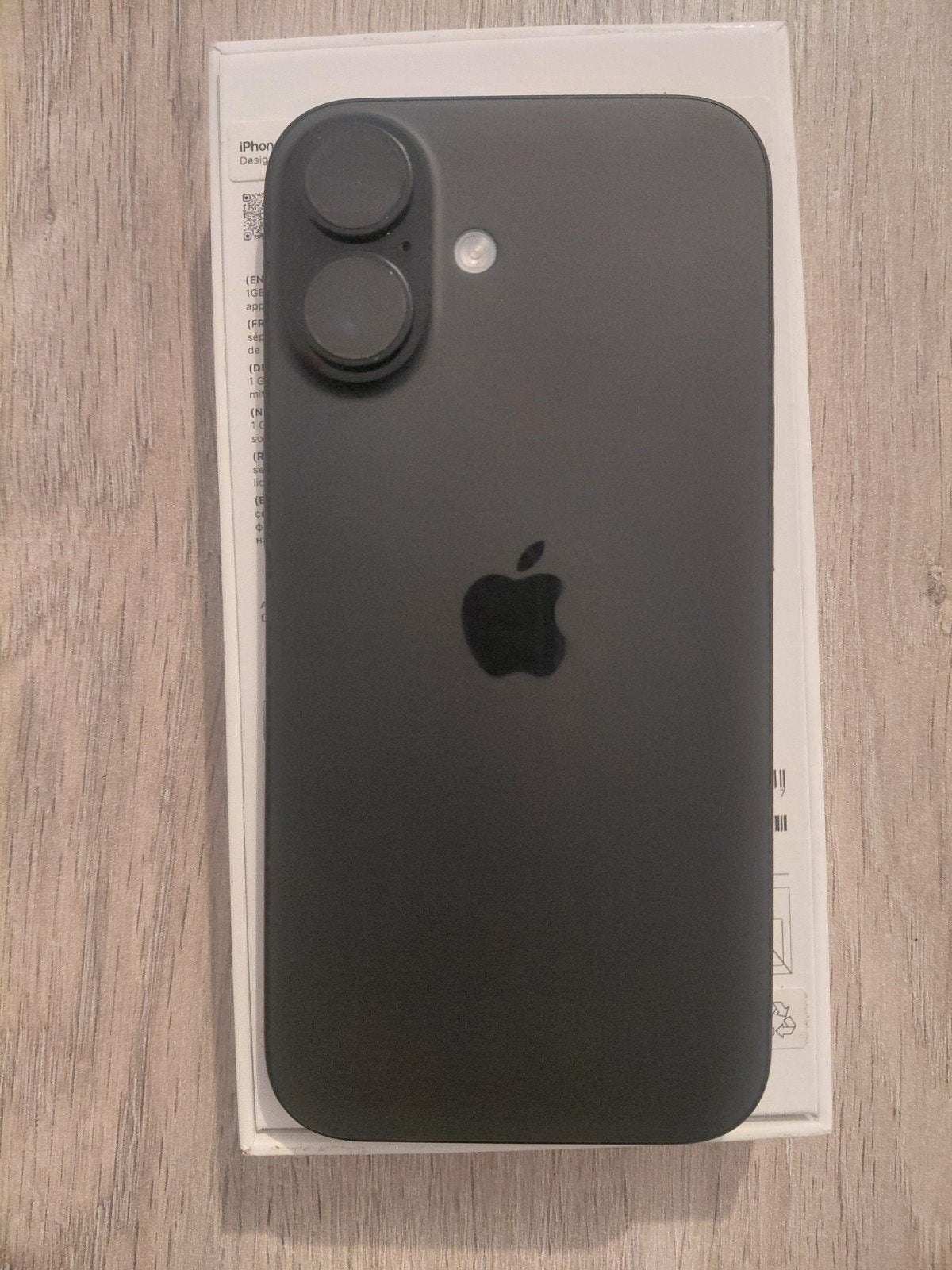 Iphone 16 128 Go noir, Télécoms, Téléphonie mobile | Housses, Coques & Façades | Apple iPhone, Enlèvement, IPhone 16