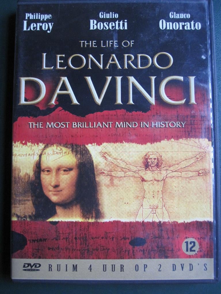 La vie de Léonard de Vinci (2 disques), CD & DVD, DVD | Documentaires & Films pédagogiques, Comme neuf, Biographie, Coffret, À partir de 12 ans
