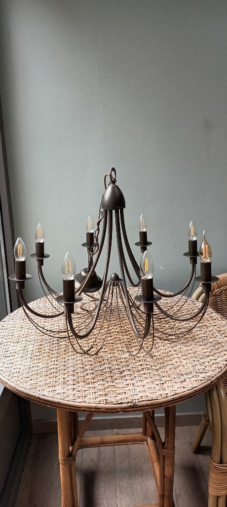 Lichtarmatuur eettafel, Huis en Inrichting, Ophalen, Kroonluchter, LED, E14 (klein)