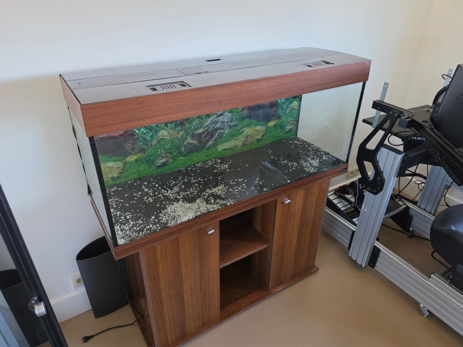 240l Aquarium te koop + toebehoren, Dieren en Toebehoren, Ophalen, Decoratie, JBL