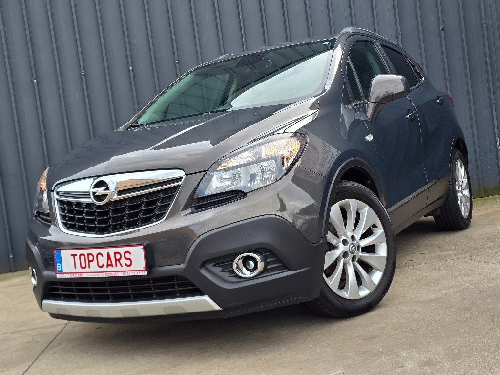 ✔OPEL MOKKA 1.4i Cosmo Euro6❕ Leder, GPS, Bluetooth,.., Auto's, Opel, Monovolume, 4 cilinders, Leder, Bedrijf