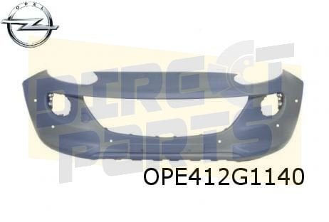 Opel Adam (1/13-9/19) voorbumper (bij PDC) (te spuiten) Orig, -, -, Opel, Nieuw