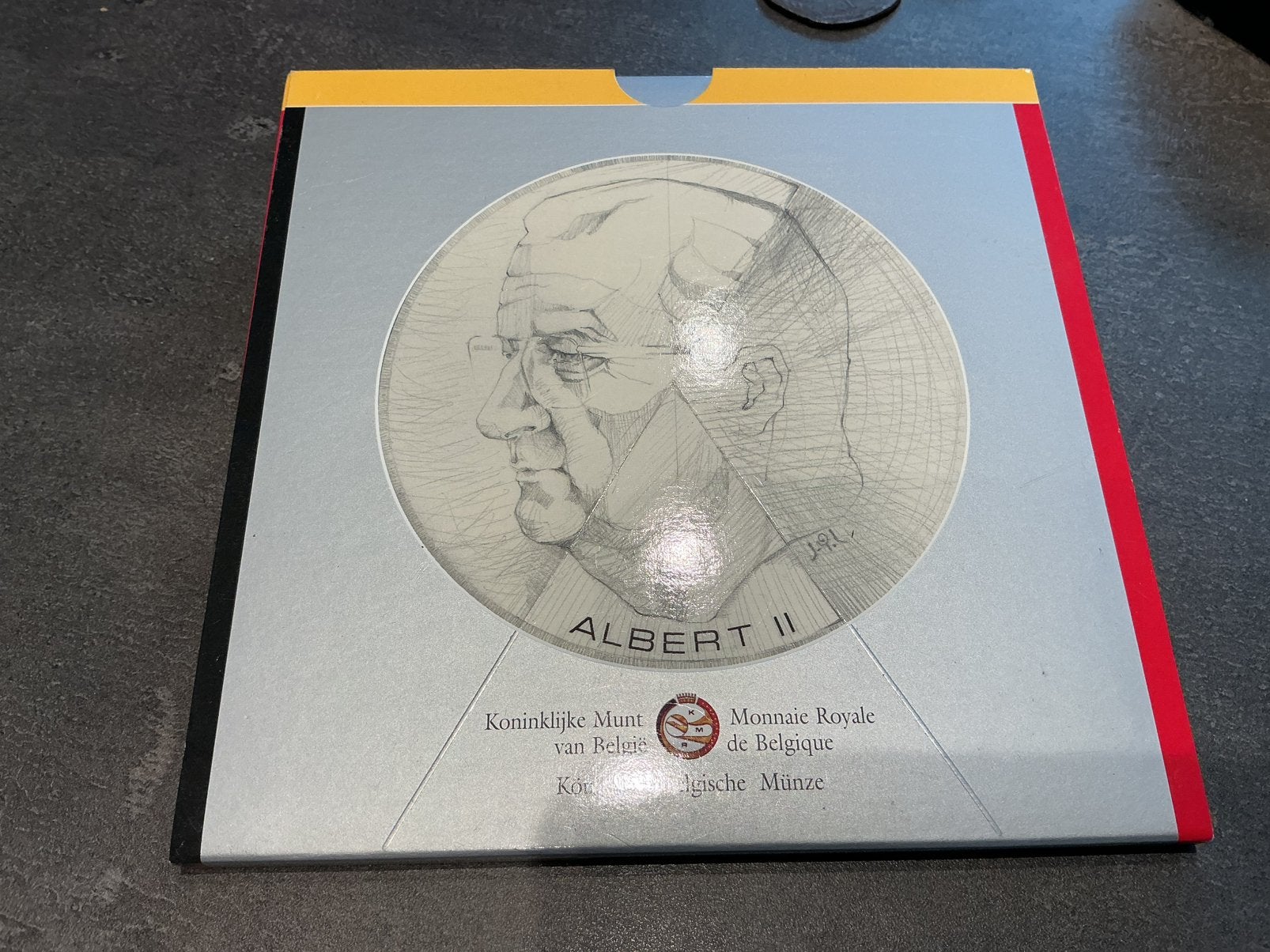 België Muntset 2000 Millenium 3 x zilver, Ophalen of Verzenden, Zilver
