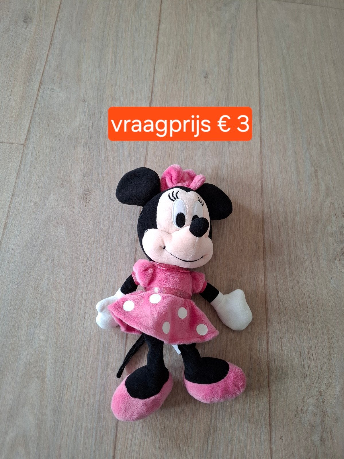 minnie mouse, Kinderen en Baby's, Speelgoed | Knuffels en Pluche, Ophalen of Verzenden, Zo goed als nieuw, Disney
