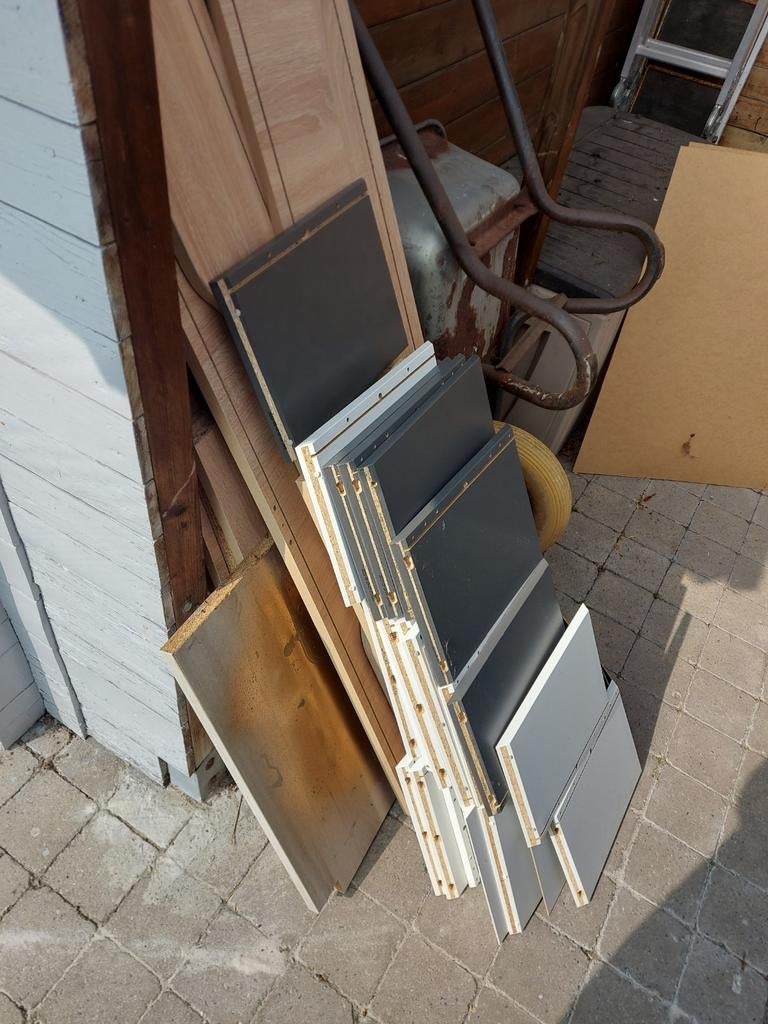 Houten planken, Doe-het-zelf en Bouw, Ophalen