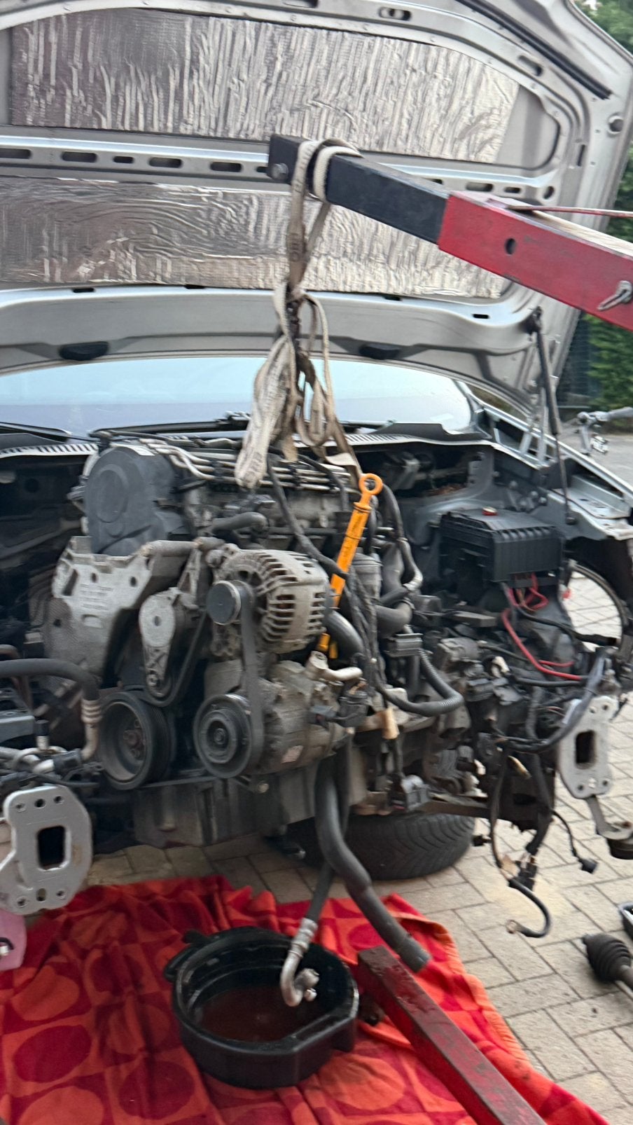 Complete motor te koop – 2.0 SDI met versnellingsbak, Enlèvement, Utilisé, Volkswagen