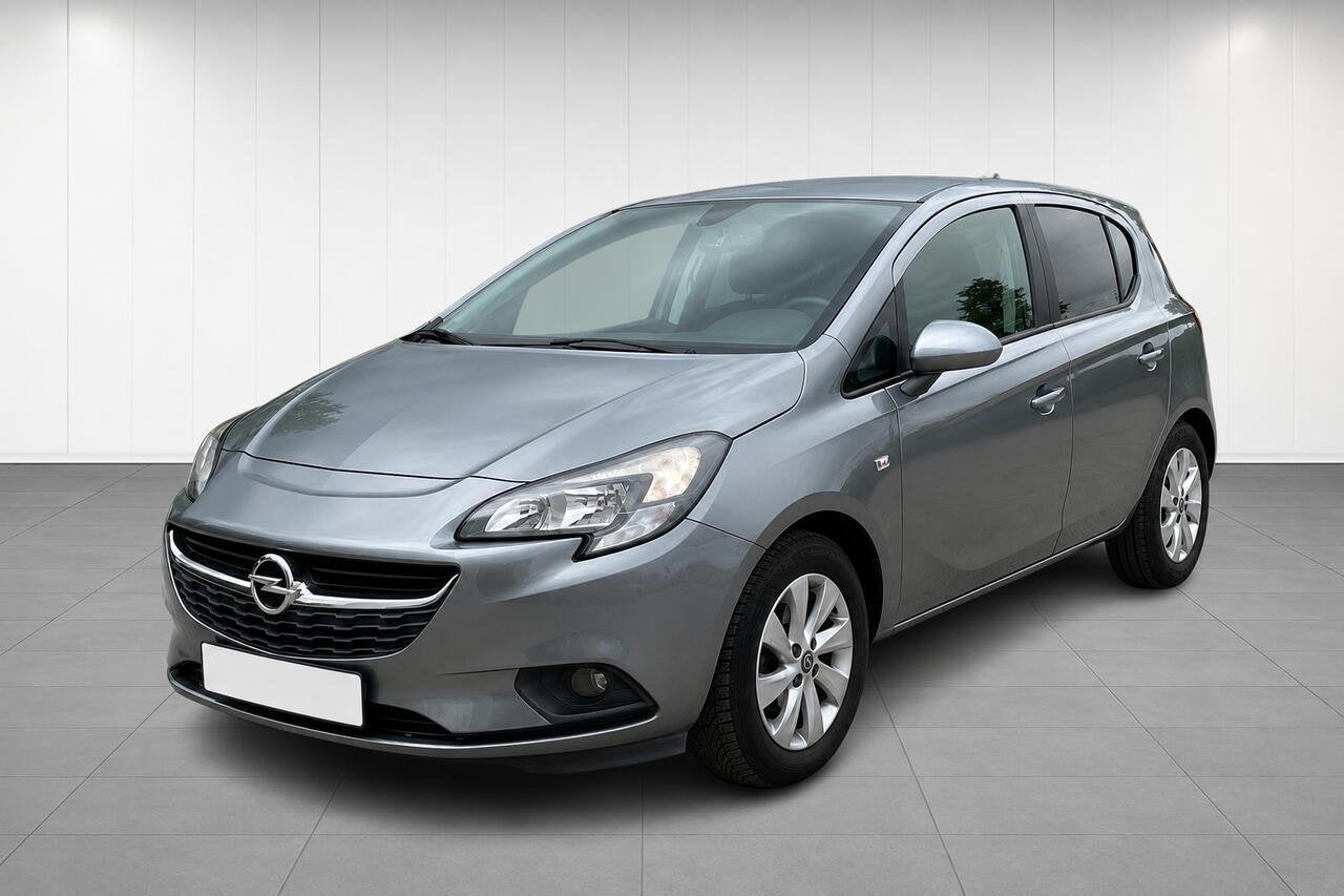 Opel Corsa Enjoy -  parkeersensoren - Airco, Autos, 0 kg, Argent ou Gris, Achat, Euro 6