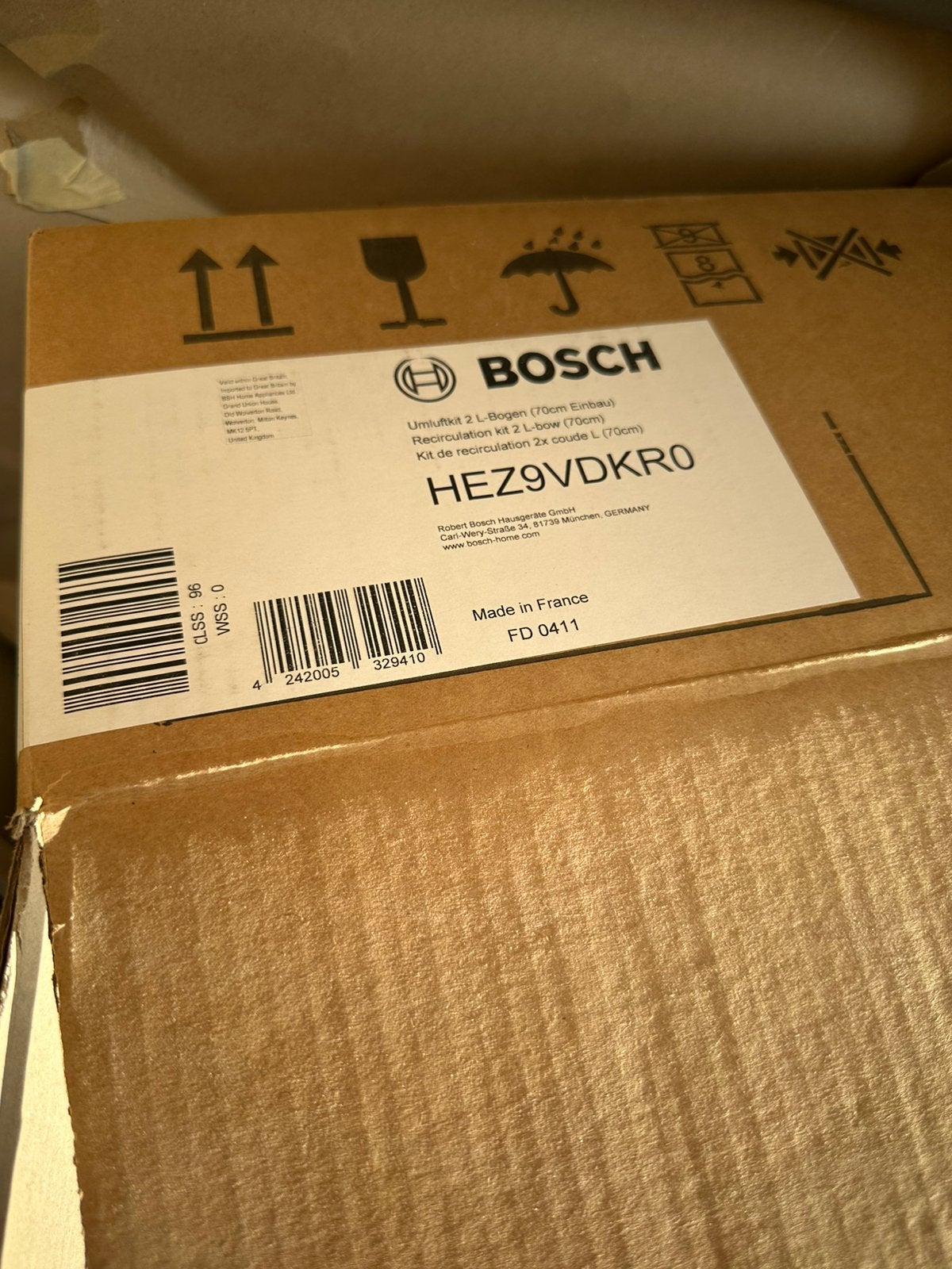 Hotte, Enlèvement, Neuf