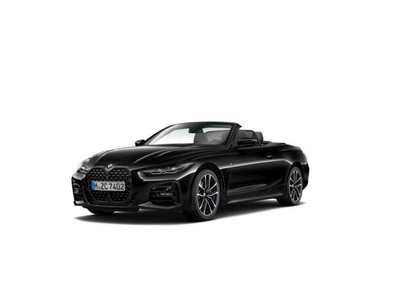 BMW Serie 4 420 M SPORT - AUTOMAAT - LEDER, Autos, Achat, Entreprise, Cabriolet, Noir