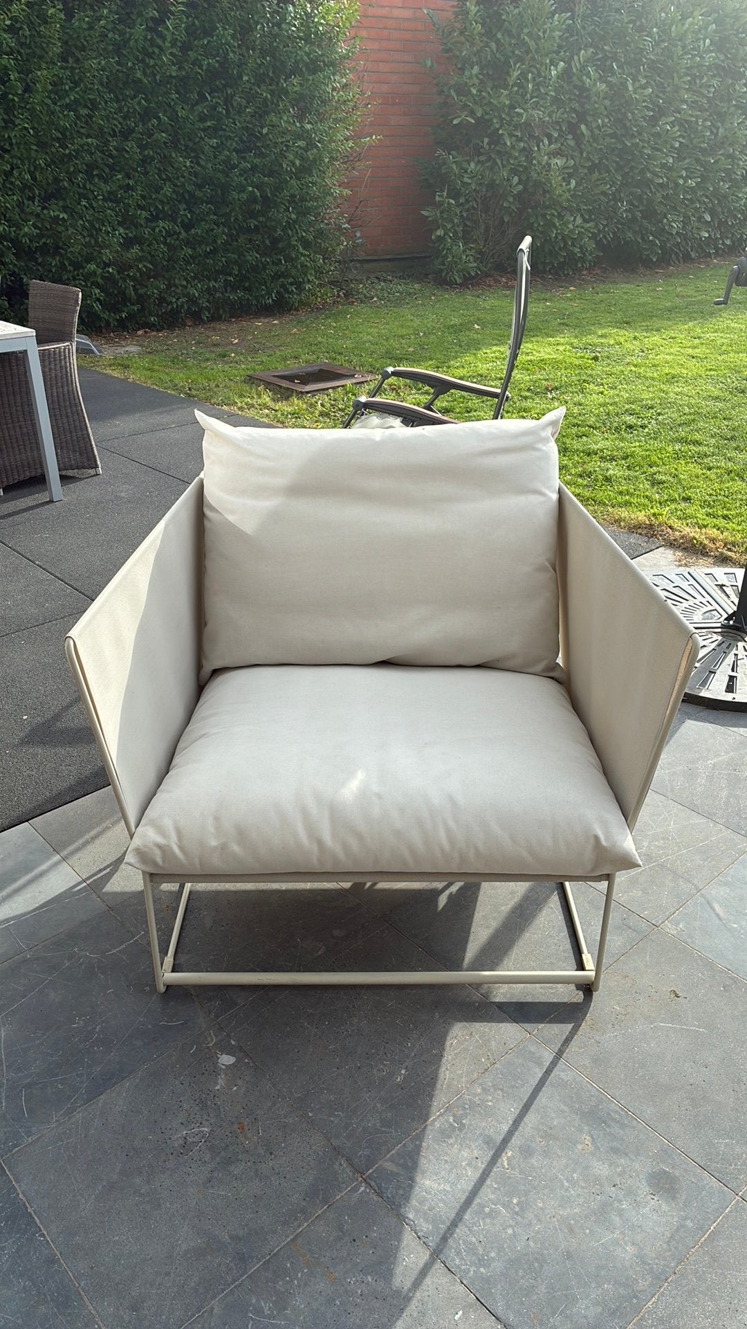 Belle chaise longue de patio IKEA, Enlèvement, Utilisé