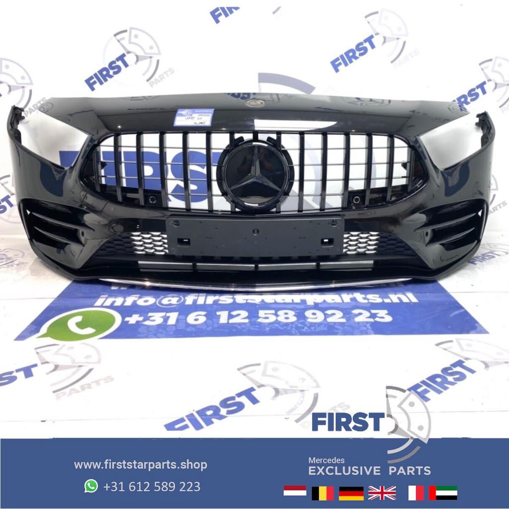 W177 A35 AMG VOORBUMPER ZWART Mercedes A Klasse BUMPER 2018-, Utilisé, -, Avant, -