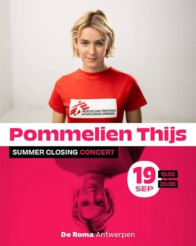 Ticket Pommelien Thijs Roma 15u, Eén persoon, September