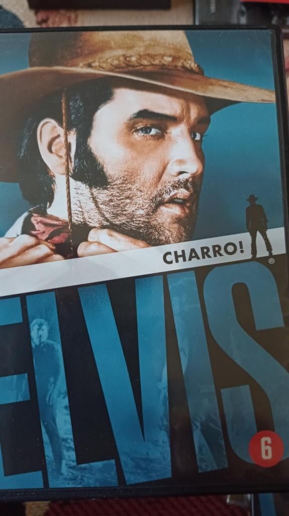 Charro met Elvis Presley, Victor French, Ina Balin., 1960 tot 1980, Ophalen of Verzenden, Zo goed als nieuw, Vanaf 6 jaar