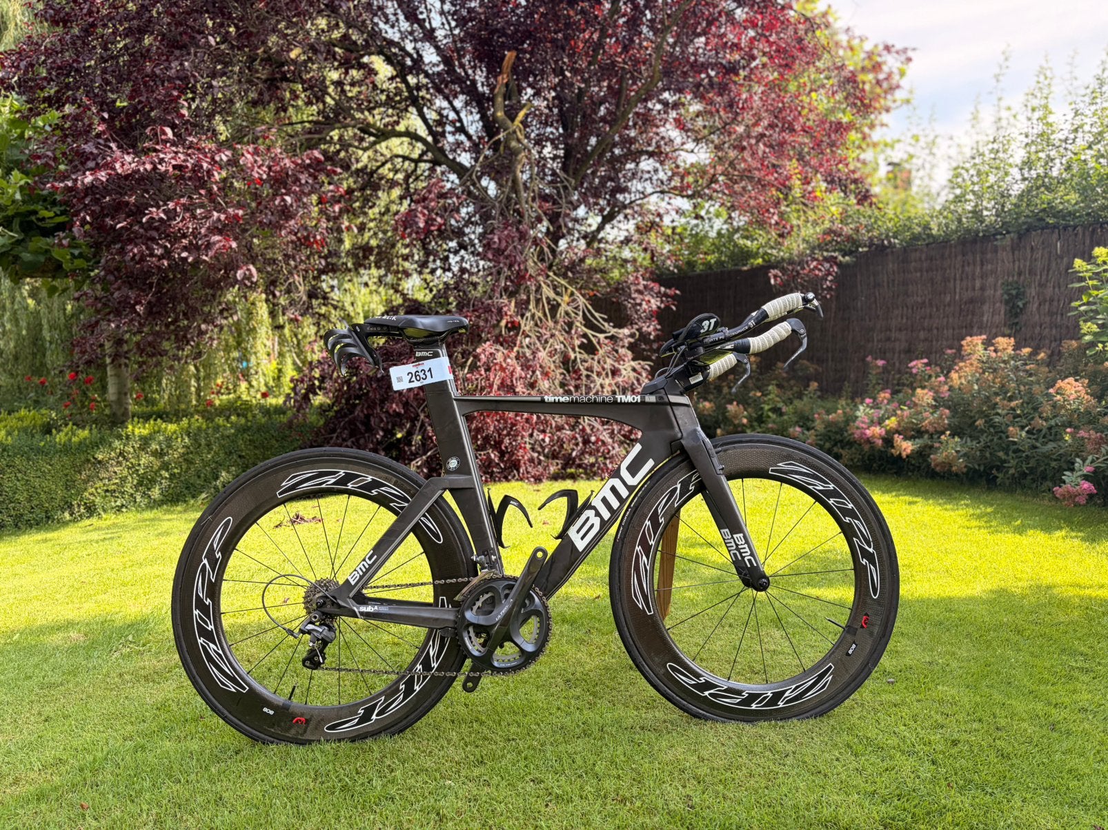 Bmc timemachine TM01, Fietsen en Brommers, 28 inch, Gebruikt, Carbon, Velgrem