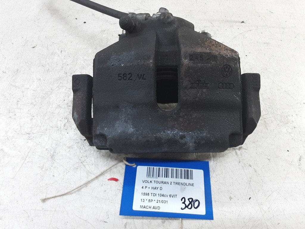 ETRIER DE FREIN AVANT DROIT Volkswagen Touran (1T1 / T2), Utilisé, Volkswagen