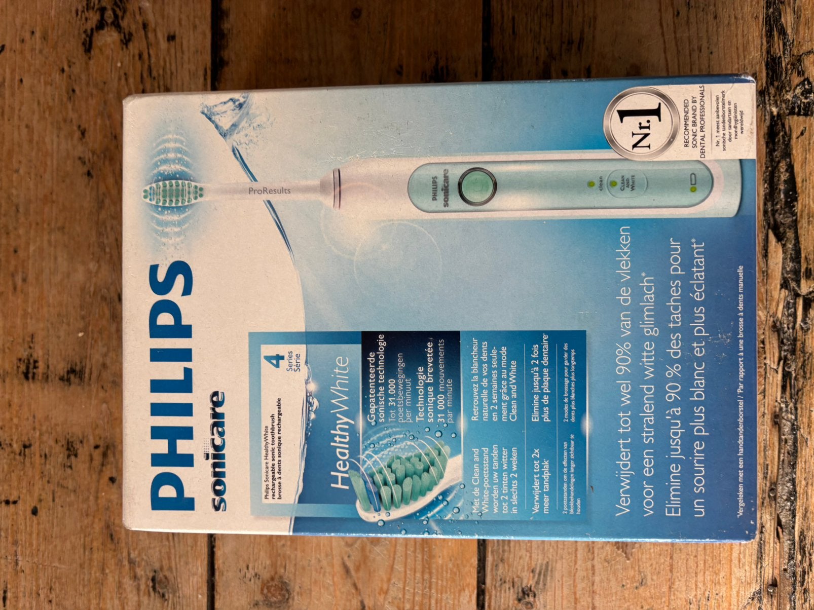 Philips Sonicare elektrische tandenborstel, Handtassen en Accessoires, Ophalen of Verzenden, Nieuw, Tandenborstel