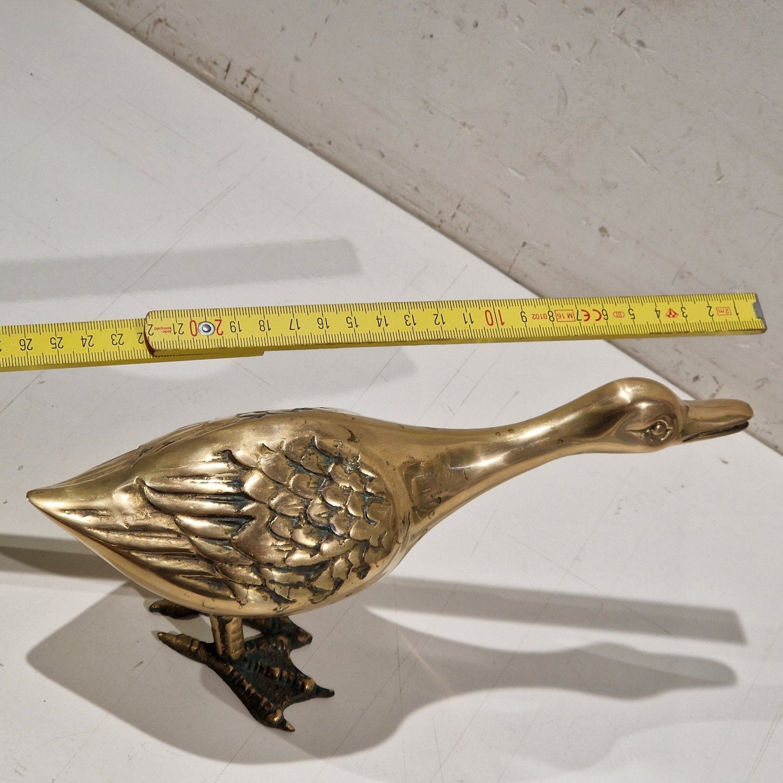 grote vintage koperen eend, Ophalen of Verzenden, Koper