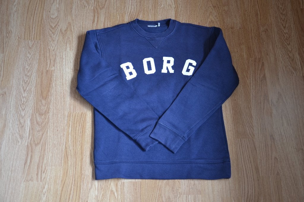 Sweater, donkerblauw, maat 34, merk Björn Borg, Kleding | Dames, Björn Borg, Blauw, Ophalen of Verzenden, Zo goed als nieuw