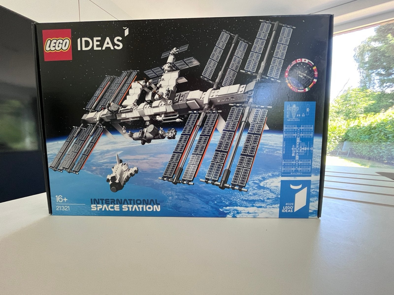 21321 Lego Ideas International Space Station, Kinderen en Baby's, Speelgoed | Duplo en Lego, Ophalen, Lego, Ideas, Zo goed als nieuw