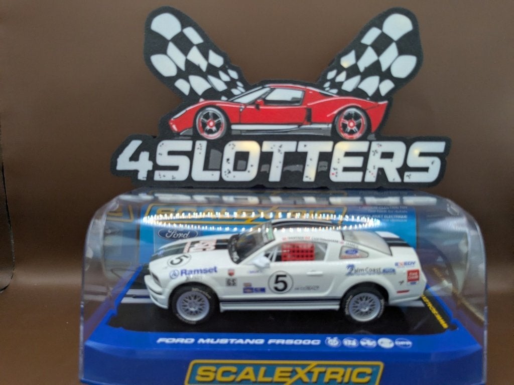 Scalextric Ford Mustang FR500 #5 Palm Coast, Enlèvement, Utilisé, Voiture, Autres marques