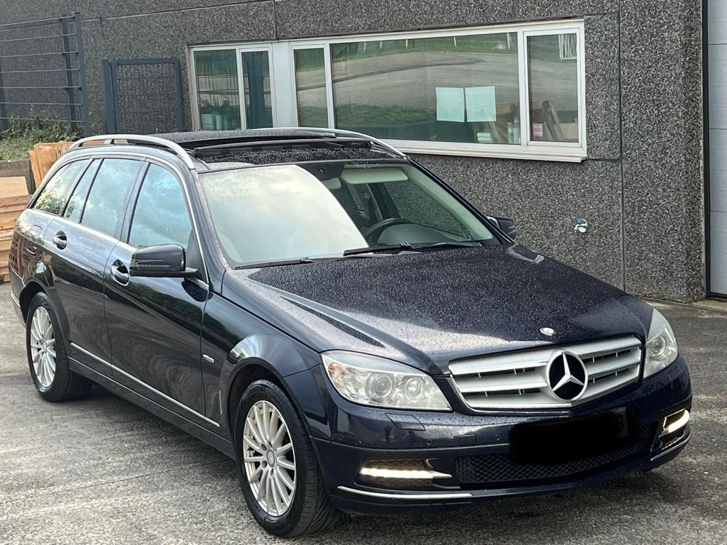 MERCEDES C220CDİ EURO5 TOIT PANORAMIQUE CUIR GPS XÉNON, Autos, Cuir, Euro 5, Achat, Beige