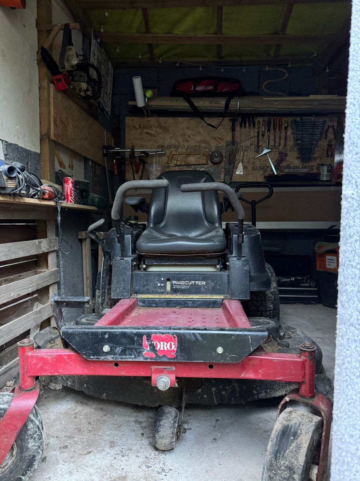 Toro timecutter Z5020 (140cm maaibreedte!!!), Enlèvement