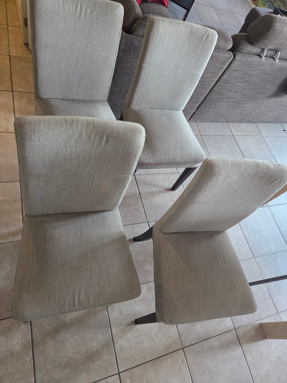 gratis stoelen, Ophalen, Stof