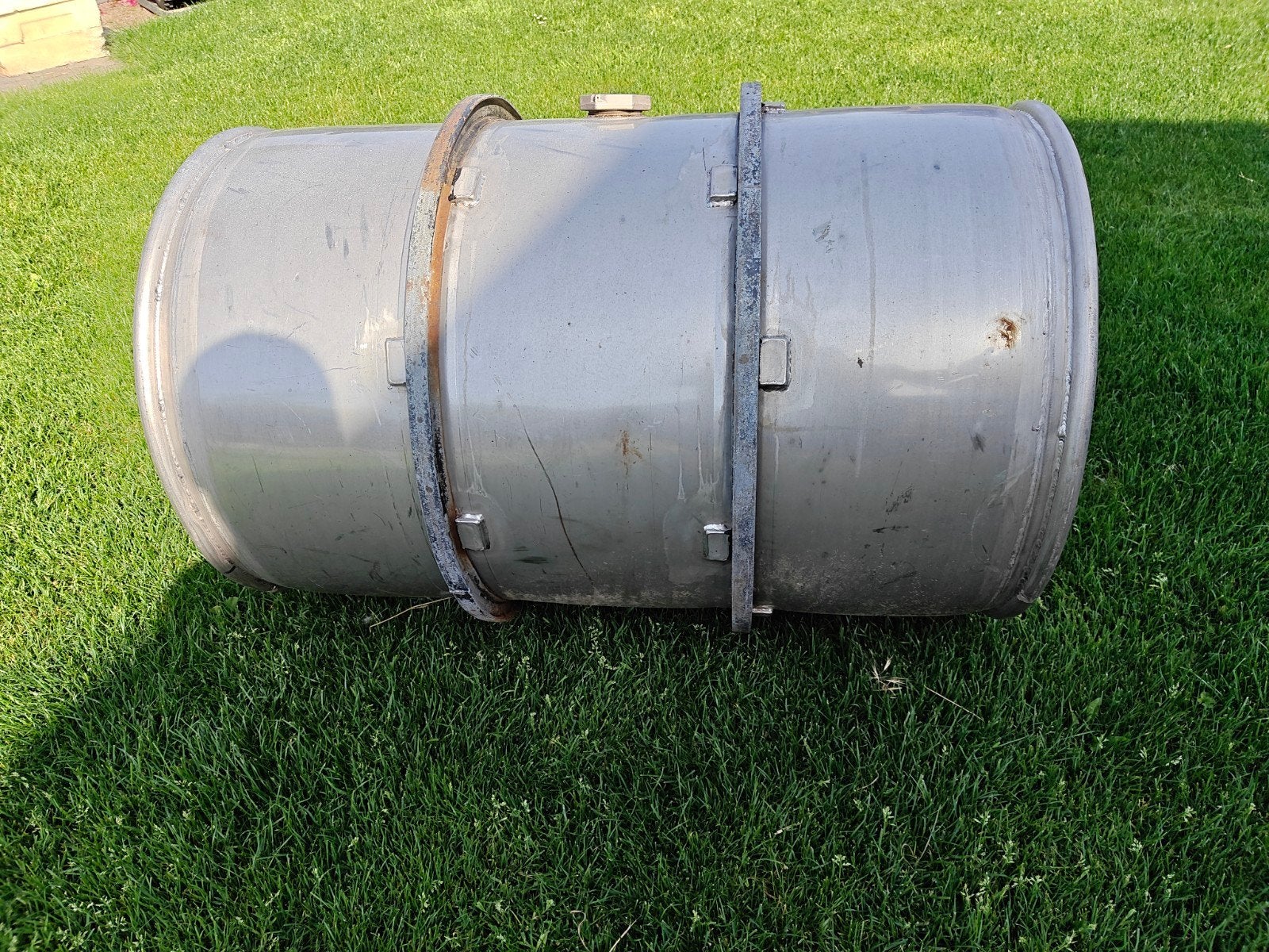 Tank Inox 430ltr, Doe-het-zelf en Bouw, Ophalen