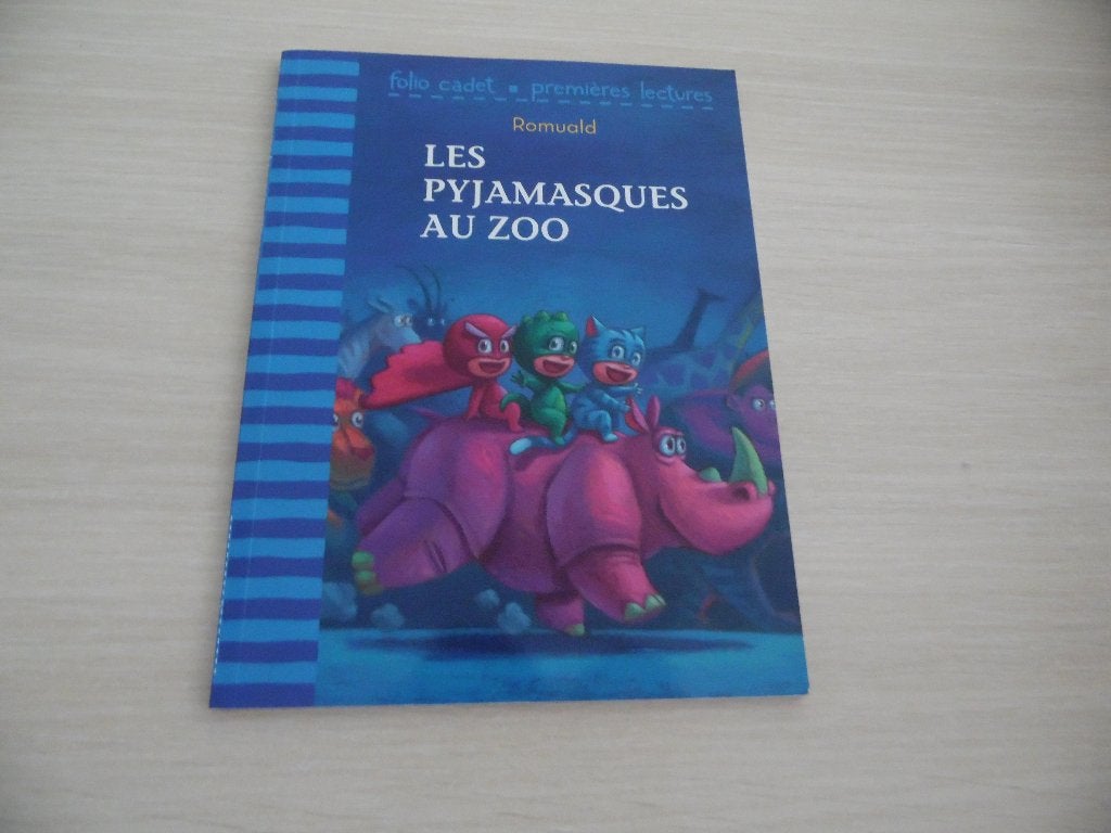 LES PYJAMASQUES AU ZOO      PREMIÈRES LECTURES, Boeken, Kinderboeken | Kleuters, Zo goed als nieuw, Fictie algemeen, 5 of 6 jaar