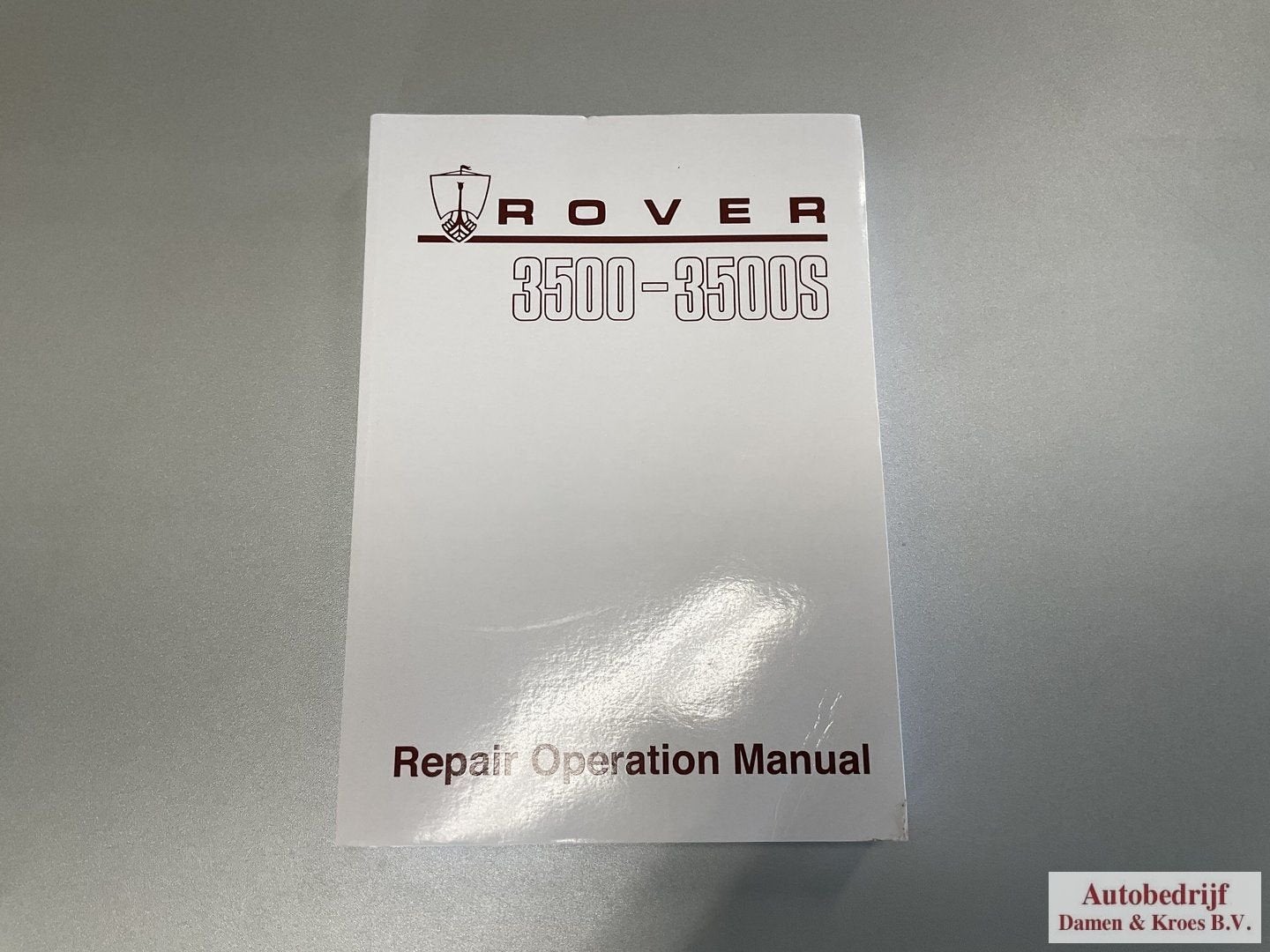 Rover 3500 - 3500S Repair Operation Manual AKM3621, Enlèvement ou Envoi