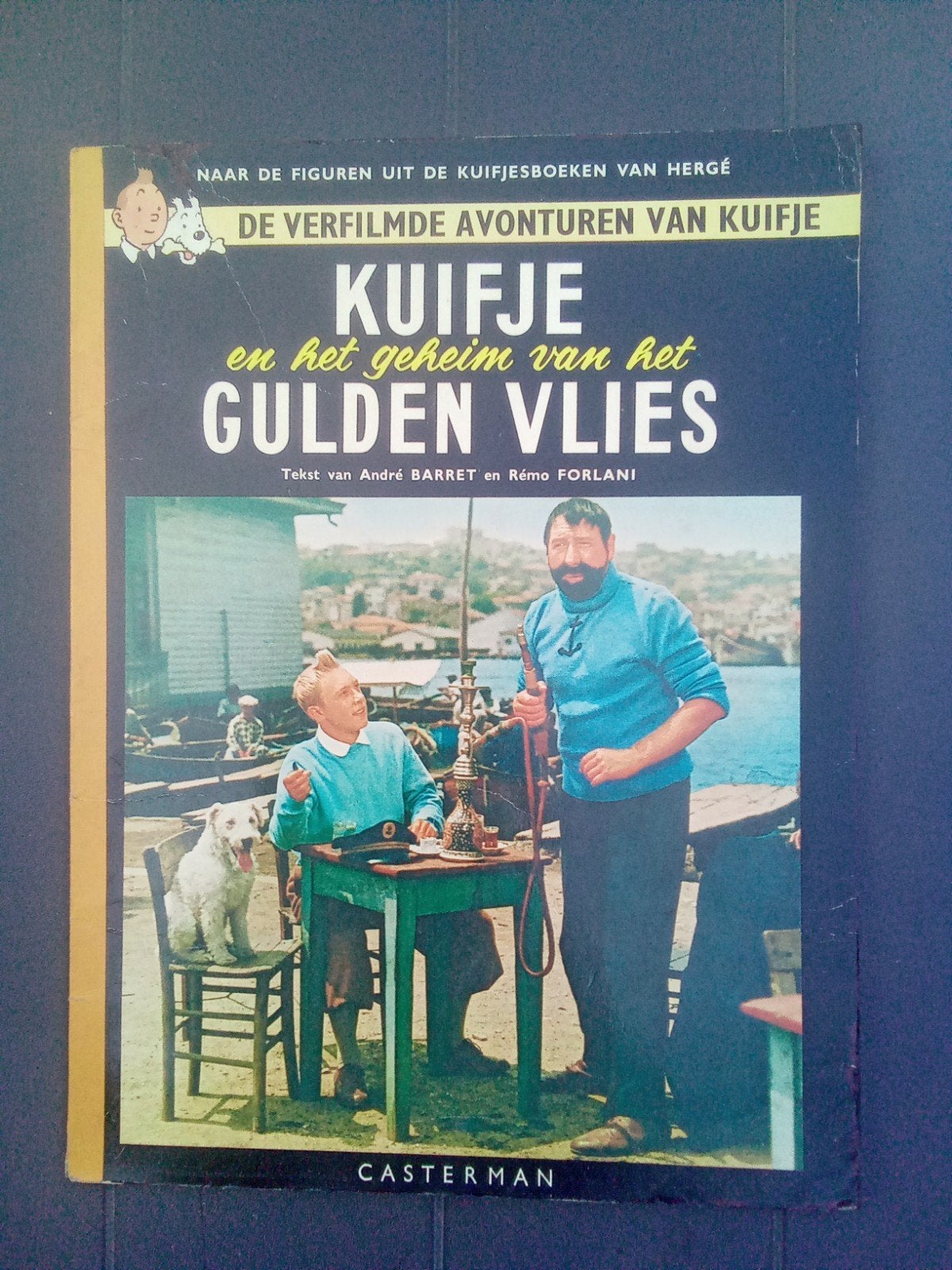 Stripverhaal Kuifje en het geheim van het gulden vlies (1962, Boeken, Stripverhalen, Ophalen of Verzenden