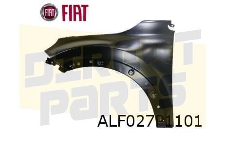 Fiat 	500X voorscherm Links Origineel! 52031367, Neuf, -, -, Garde-boue