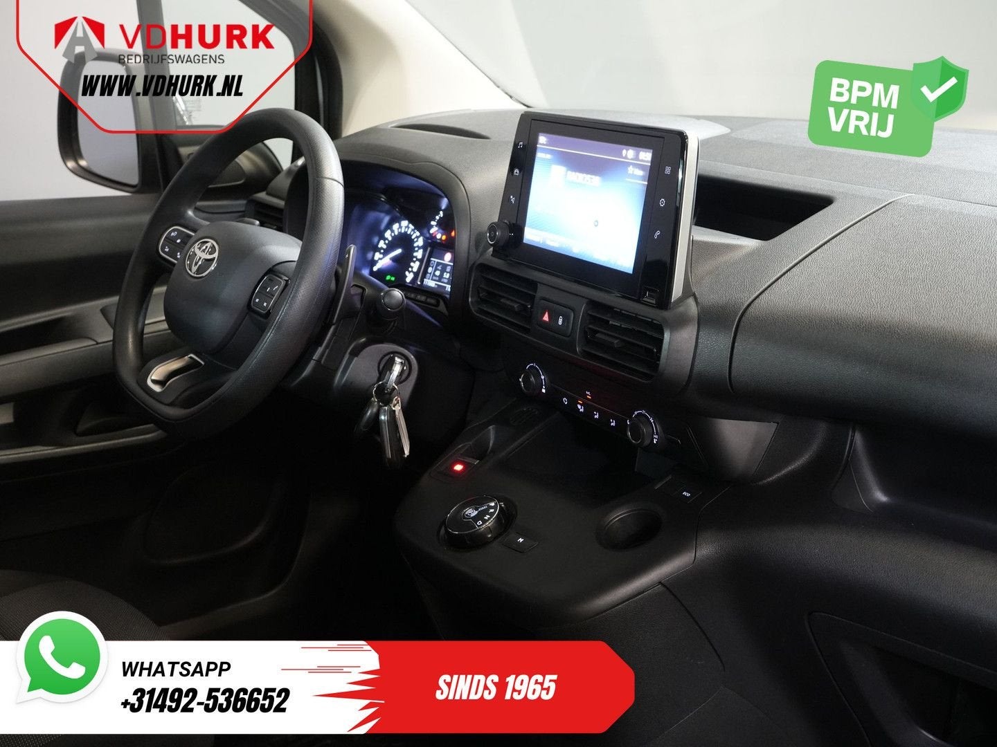Toyota PROACE CITY 1.5 130 pk Aut. L2 2x Schuifdeur/ 3 Pers., Autos, Camionnettes & Utilitaires, Achat, Entreprise, Electronic Stability Program (ESP)