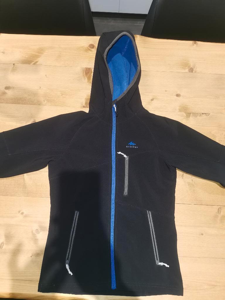 Quechua softshell jas, Ophalen of Verzenden, Zo goed als nieuw, Quechua, Decathlon, Jongen of Meisje
