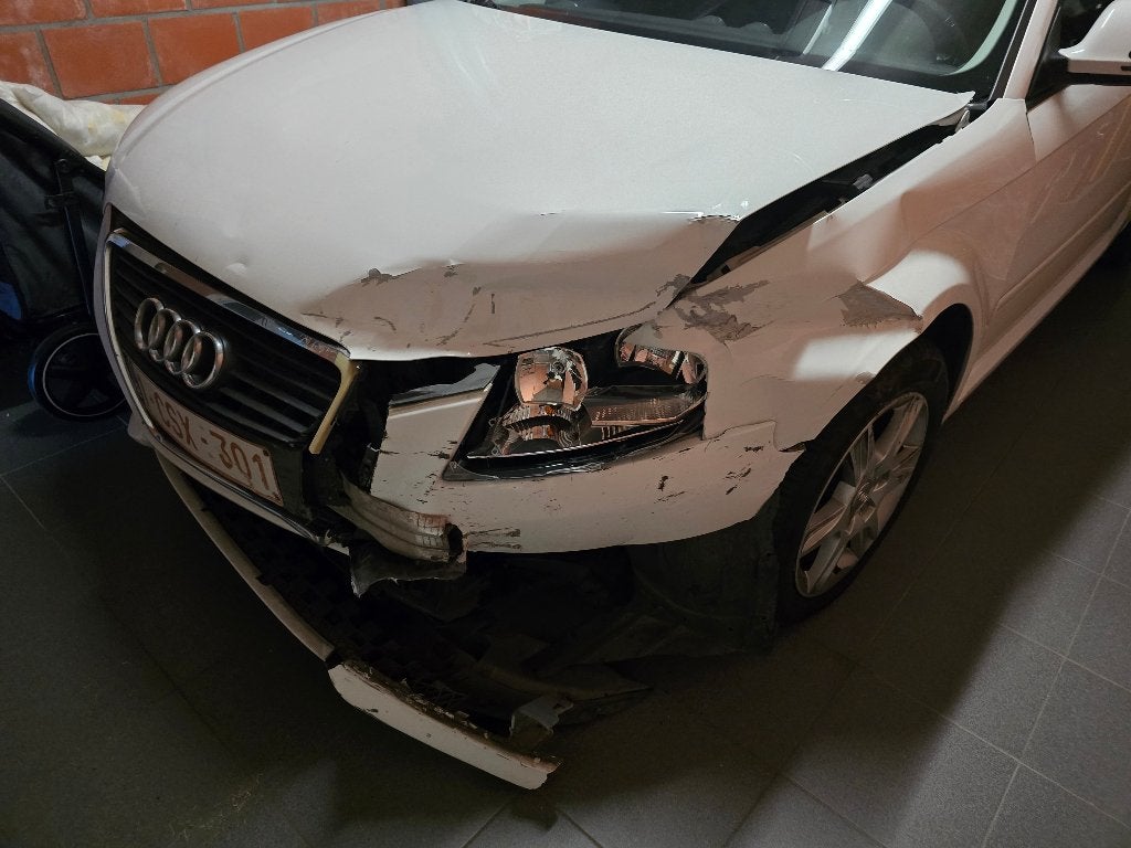 Audi A3 1.6D, Auto's, Audi, Voorwielaandrijving, Euro 5, Zwart, Wit