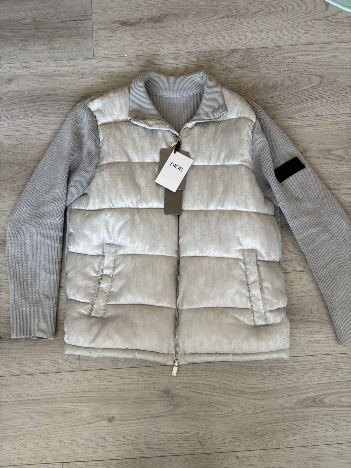 Dior cardigan, Ophalen of Verzenden, Nieuw, Maat 48/50 (M), Grijs