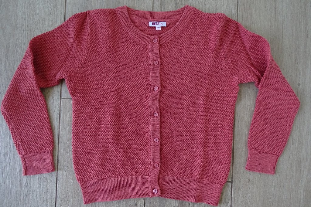 Framboos cardigan JBC maat 128, Enfants & Bébés, Vêtements enfant | Taille 128, Enlèvement ou Envoi, Pull ou Veste, JBC, Utilisé