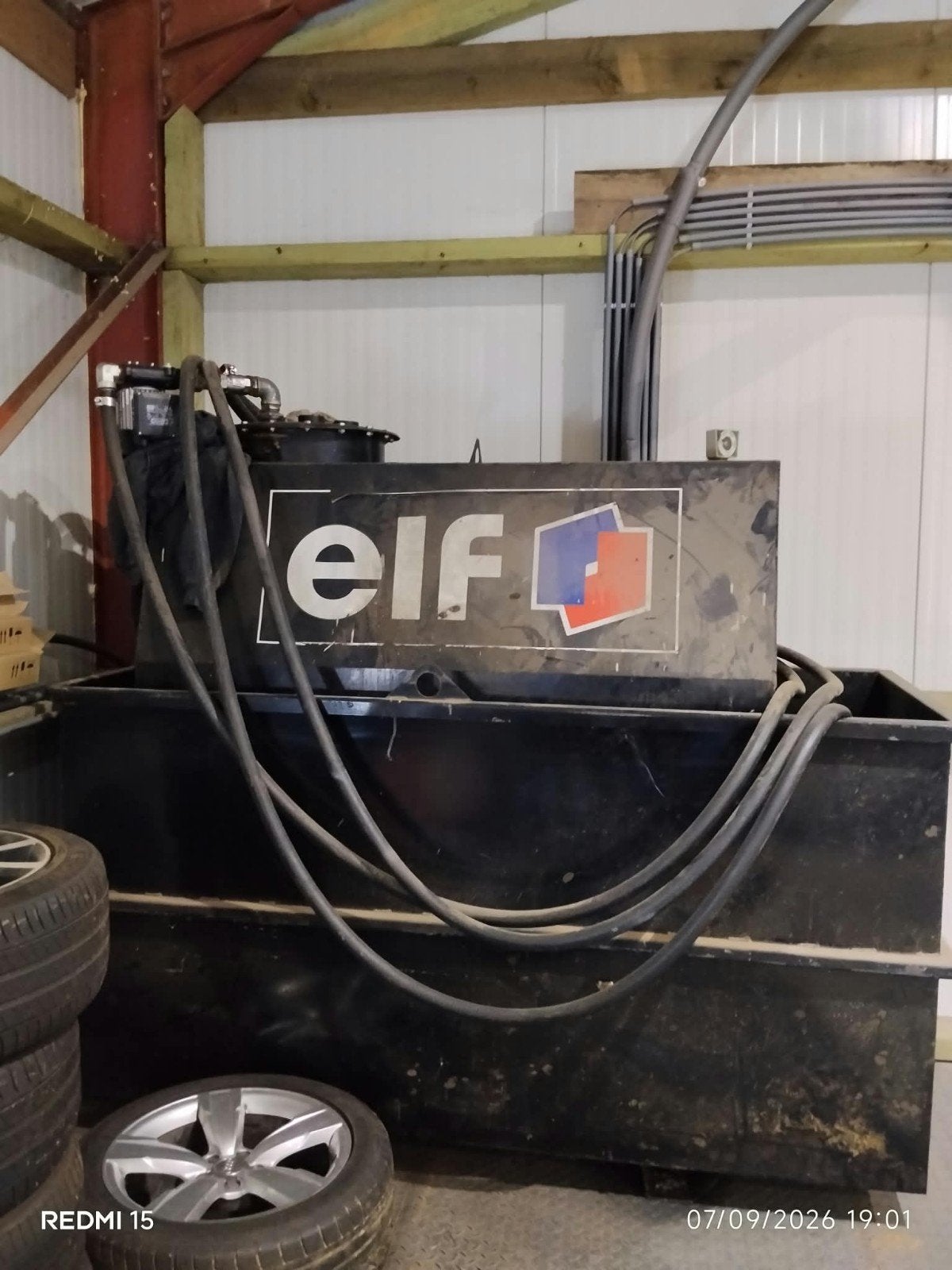 cuve de distribution de carburant, Bricolage & Construction, Enlèvement
