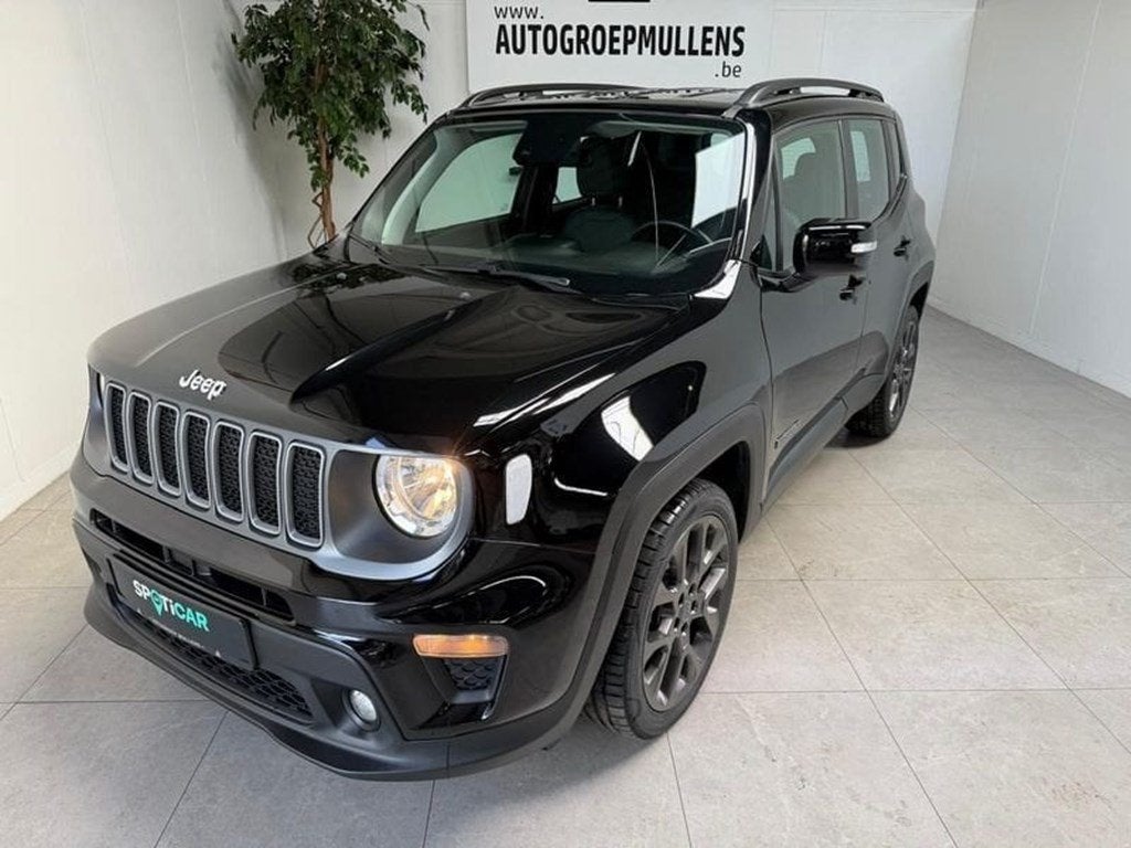 Jeep Renegade 1.5 Turbo T4 130 4x2 MHEV DCT7 Summit + Leder, Autos, Jeep, Achat, Euro 6, Entreprise, Noir
