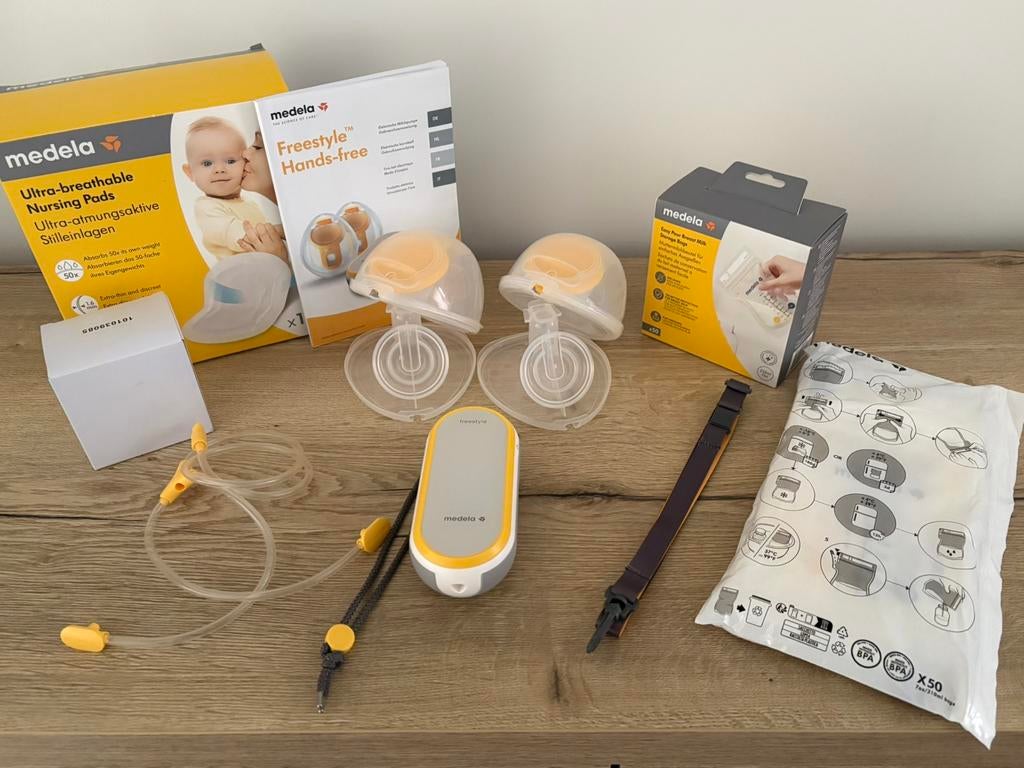 Medela Freestyle Hands-Free borstkolf, Ophalen, Zo goed als nieuw, Borstkolf