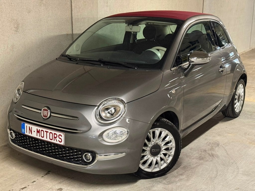 Fiat 500C CABRIO | AUTO. | LEDER | NAVI | PARKSNS. | XENON !, Autos, Cuir, Argent ou Gris, Entreprise, Cabriolet