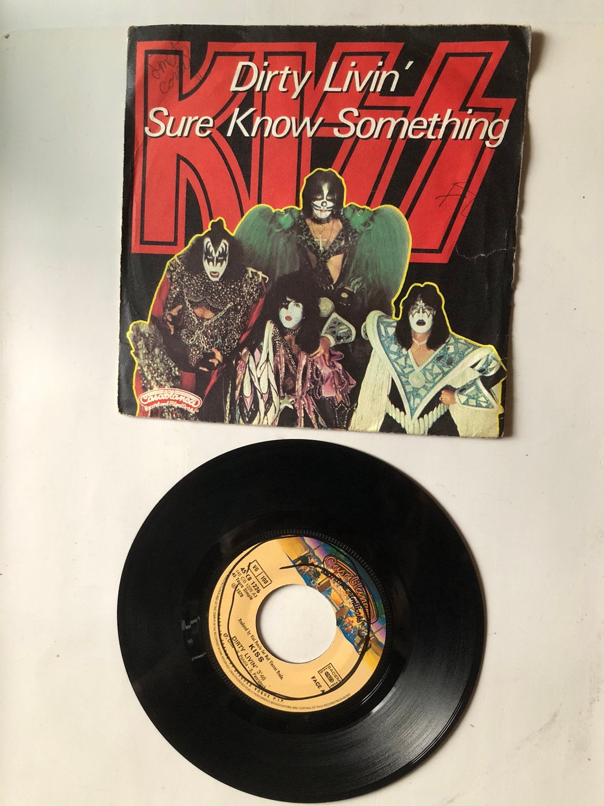 Kiss: dirty livin' ( 1979), Verzenden, Zo goed als nieuw