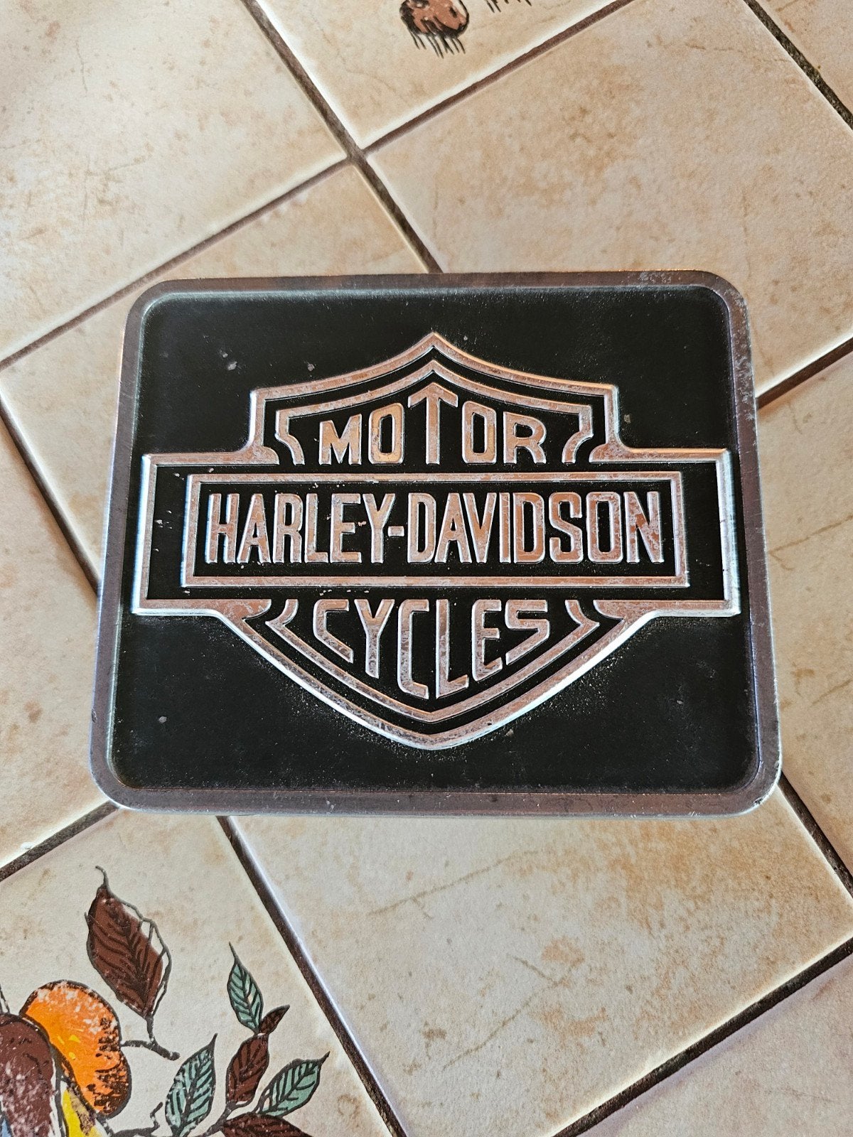Plaque d'embleme de rail de garniture de sacoche Harley Davi, Enlèvement
