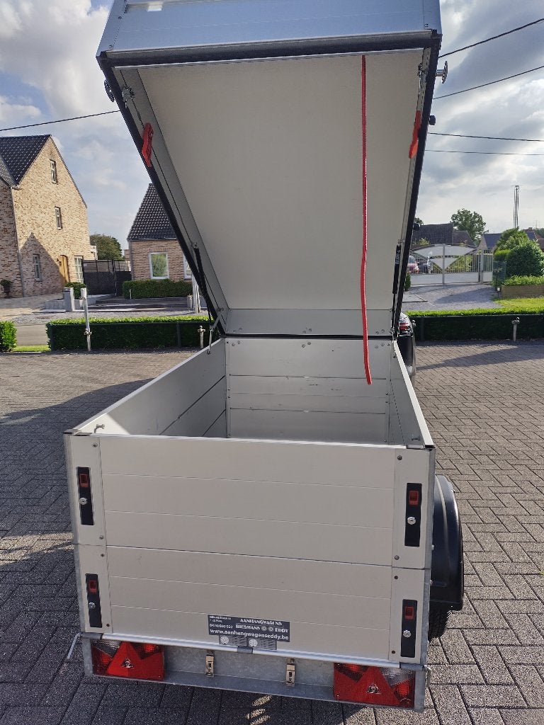 Remorque à bagages non freinée Anssems avec 3 porte-vélos, Autos : Divers, Remorques, Enlèvement, Comme neuf