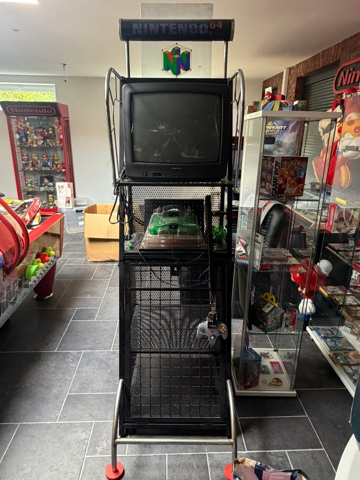 Borne arcade nintendo 64, Games en Spelcomputers, Spelcomputers | Nintendo 64, Ophalen, Zo goed als nieuw