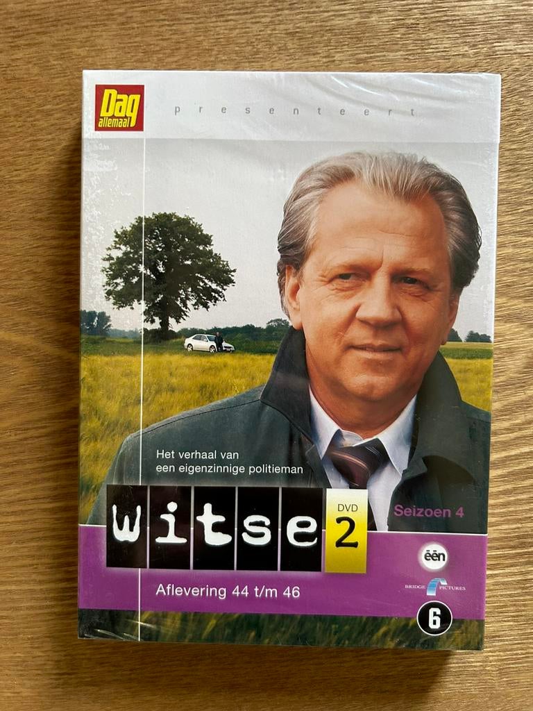 DVD Witse seizoen4 dvd2 (nieuw), Vanaf 6 jaar, Ophalen of Verzenden, Nieuw in verpakking, Actie en Avontuur