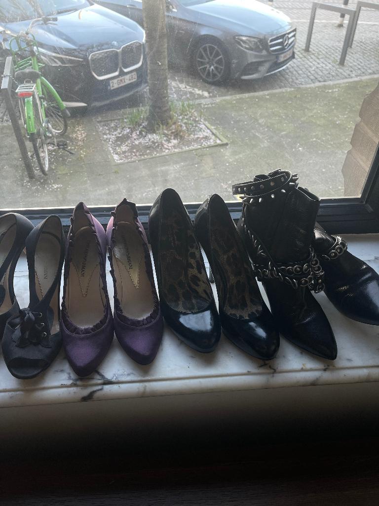 Designer schoenen - 10 paar, Overige kleuren, Zo goed als nieuw, Schoenen met hoge hakken, Ophalen