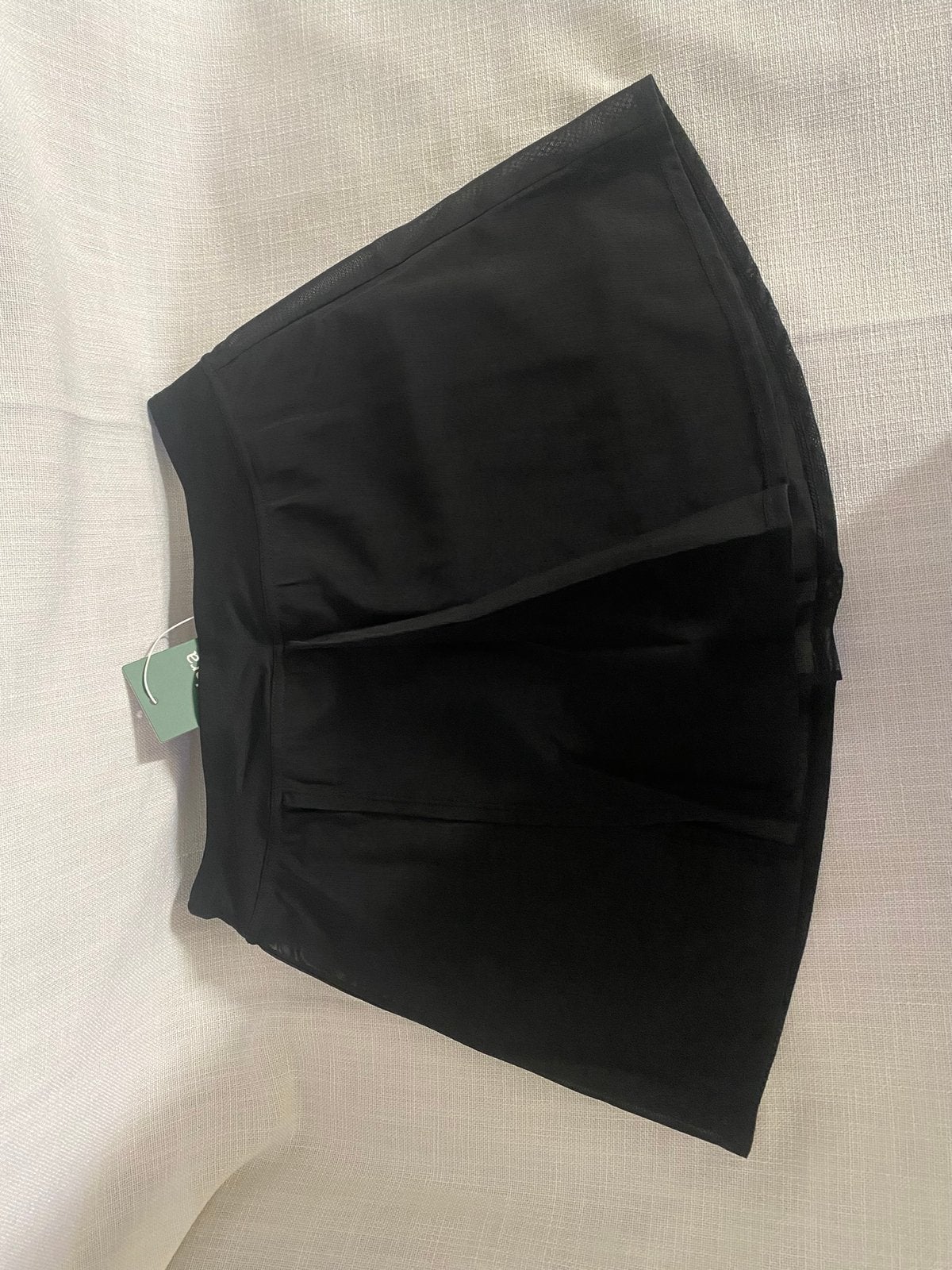 High Waisted 2-in-1 Pocket Contrast Mesh Yoga Shorts, Zwart, Nieuw, Ophalen of Verzenden, Maat 36 (S)