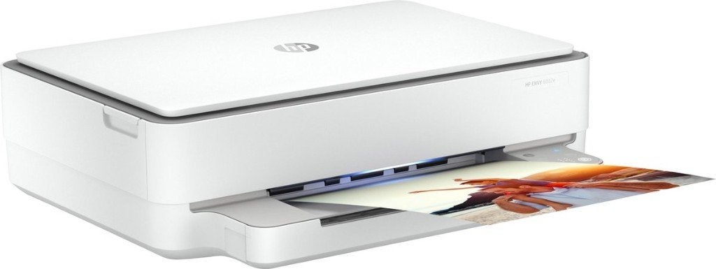 HP Envy 6032e All-in-one Printen Scannen Copiëren, Computers en Software, Ophalen, Inkjetprinter, All-in-one, Ingebouwde Wi-Fi